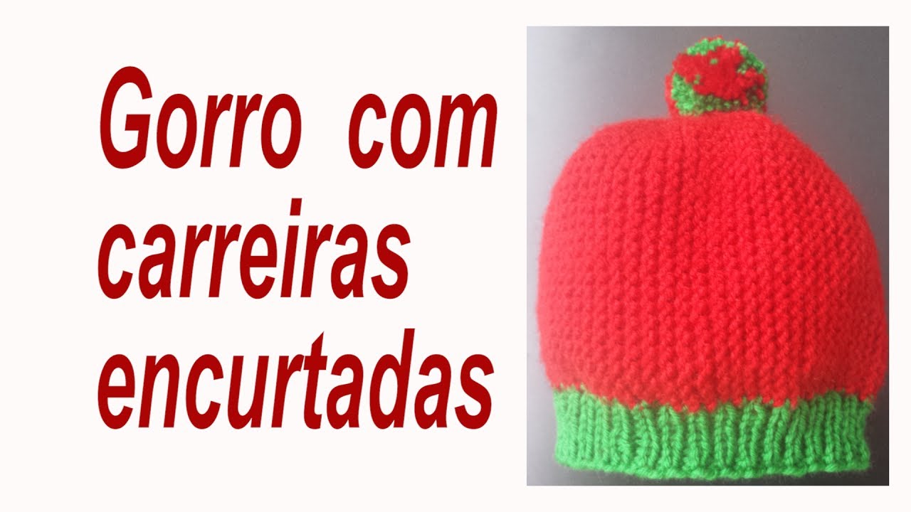 Gorro Carreiras Encurtadas {Tricota Curitiba}