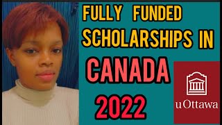 FULLY FUNDED SCHOLARSHIPS FOR AFRICAN INTERNATIONAL STUDENTS IN CANADA.#canadavisa #scholarship