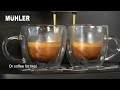 Mühler’s MCM-1583 for home espresso, cappuccino & latte