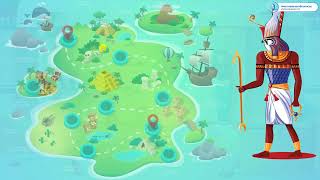 Game powerpoint |Truy tìm Kho báu ai cập - Hướng dẫn trò chơi Power point | Phan Trọng Nguyễn screenshot 3