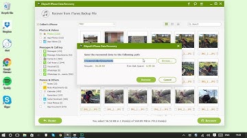 iSkysoft iPhone Data Recovery- How to Recover iPhone Data from iTunes Backup