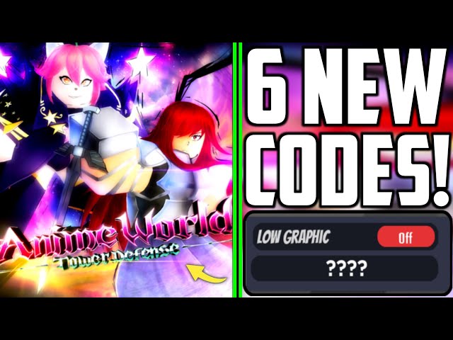 ✨UPDATE 5.5✨ANIME WORLD TOWER DEFENSE CODES - ANIME WORLD TOWER DEFENSE  CODES ROBLOX 