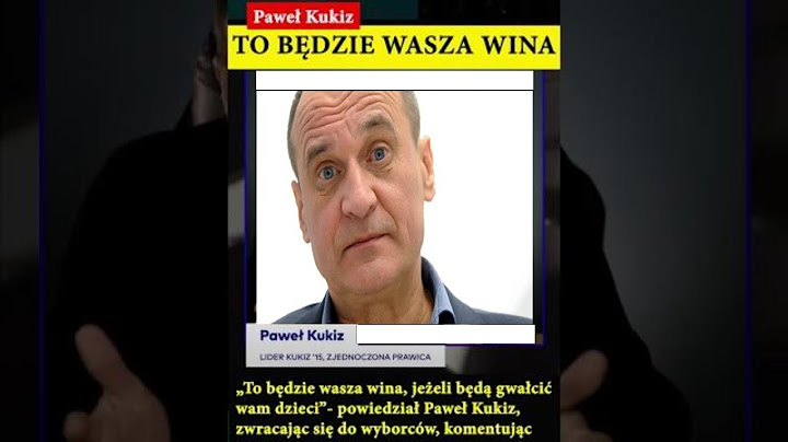 Mocne słowa Pawła Kukiza #Shorts