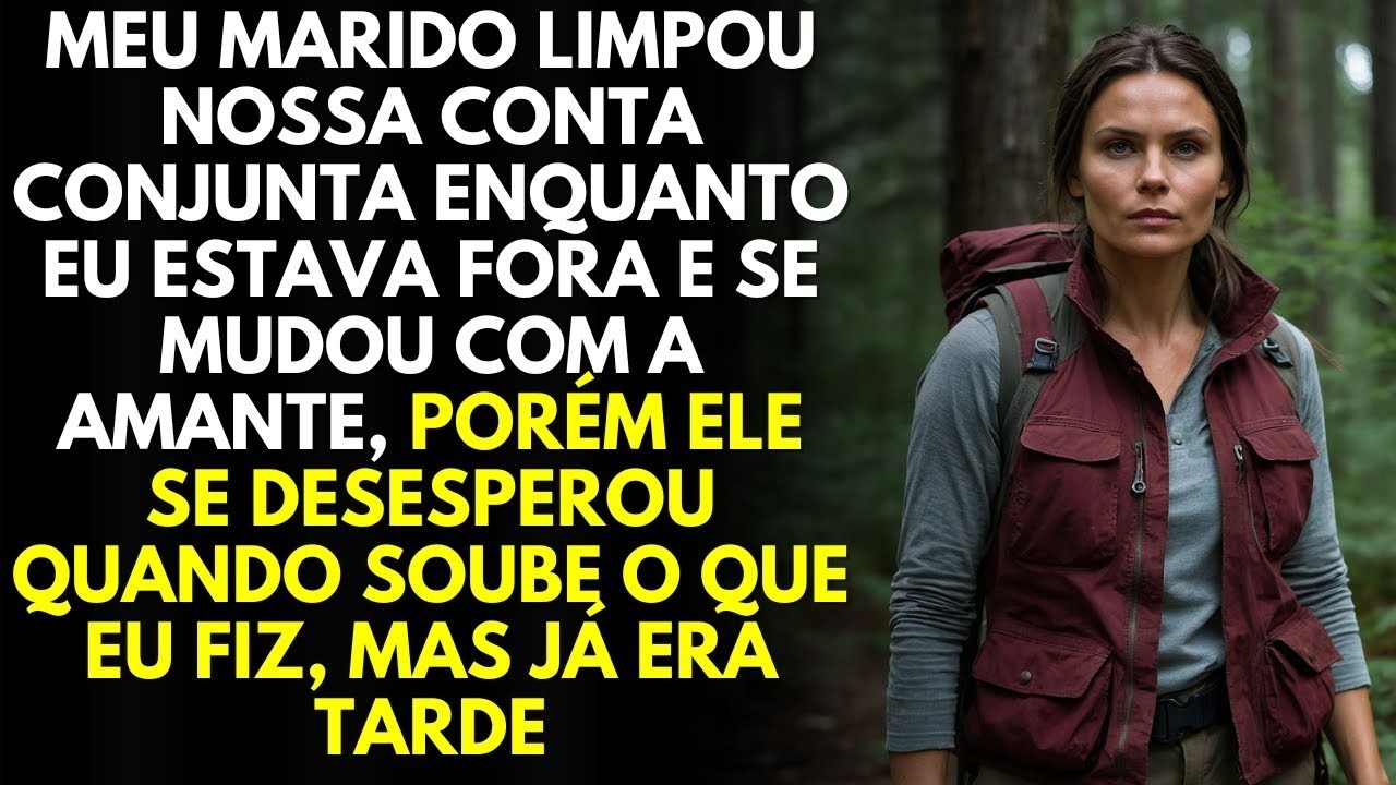 Meu Marido Limpou Nossa Conta Conjunta Enquanto Eu Estava Fora E Se Mudou Com a Amante