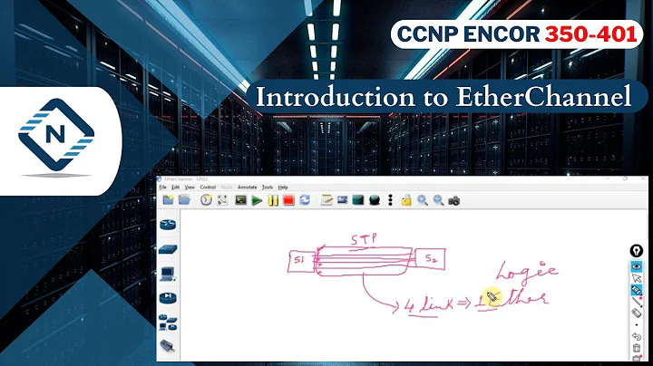 Free CCNP ENCOR 350-401 | Introduction to EtherChannel  | Video 21