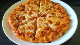 How to Make Simple Margarita Pizza | Simple Cheese Pizza Recipe | Eggless screenshot 3
