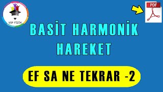 Basit Harmonik Hareket Efsane Tekrar -2 | PDF | AYT Fizik