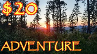 Budget Adventure, Cheap Wild Camping on KLR 650.
