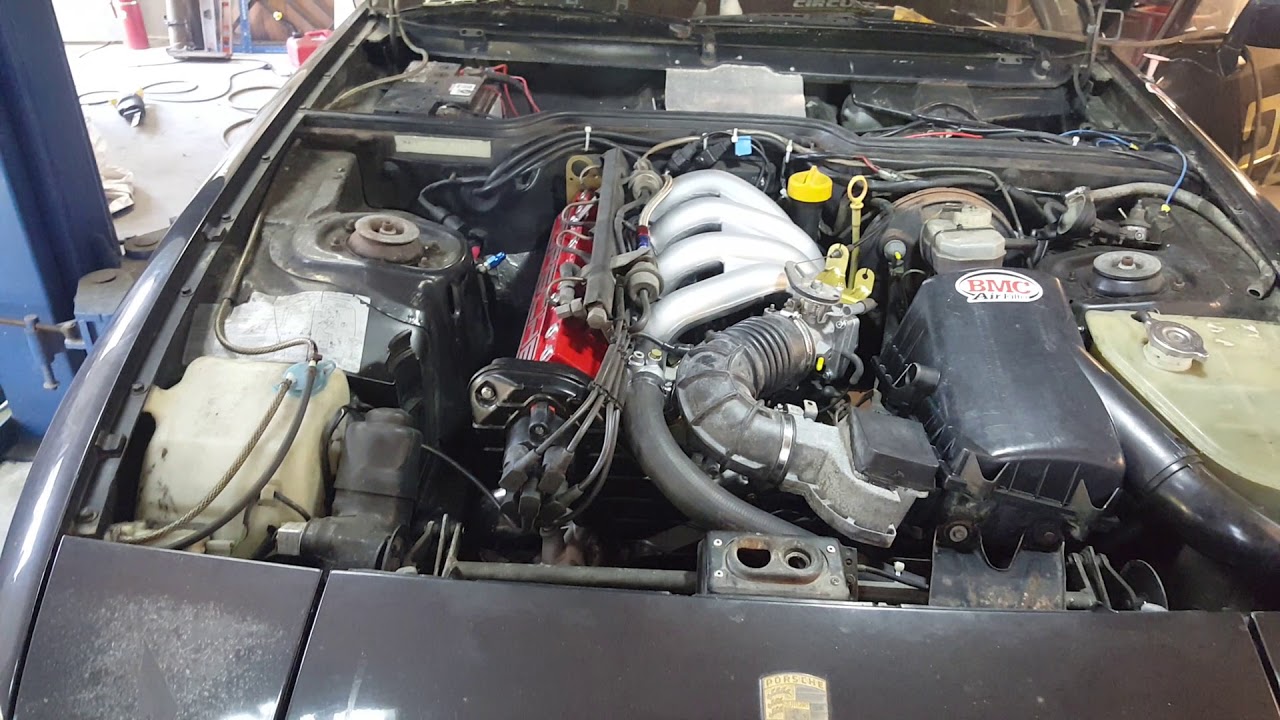 Broadfoot Racing Porsche 924S Engine YouTube