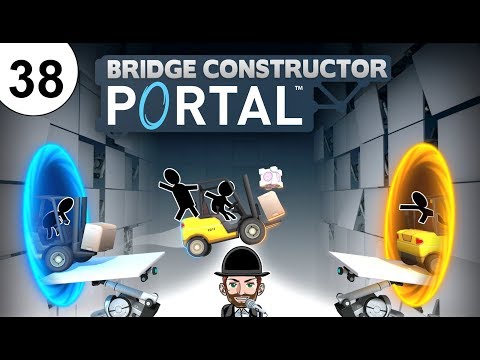 Bridge Constructor Portal | Knopfdsprünge | #38