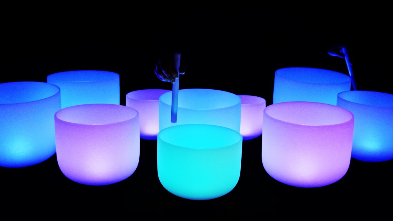 Crystal Bowls Deep Sleep & Chakra Healing Inner Peace 432Hz Sound Bath ...