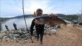 Jenkinson Lake/Sly Park trout fishing with spoons!  Insta360 X5