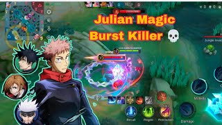 150 KILLS! JULIAN NEW CHEAT BUILD THAT CAN RANK UP FAST! (julian best build 2026)Mobile Legends