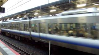 (HD)JR西日本223系0番台+225系5000番台E508編成　快速和歌山行き発車