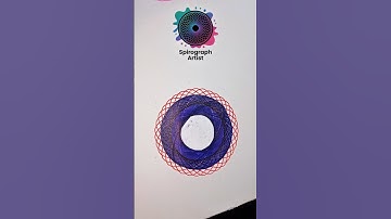 Satisfying Art ⭐ #relaxing #spirograph #art #asmr #satisfying #satisfyingart #artprojects