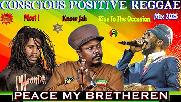 Positive Conscious Reggae Mixtape! Reggae Mix 2025! Luciano The Messenjah, Sizzla Kalonji & Chronixx