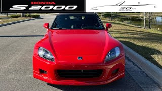 Honda S2000 AP1 Refresh in New Formula Red with JDM 20th Anniversary Parts and Installation Guide