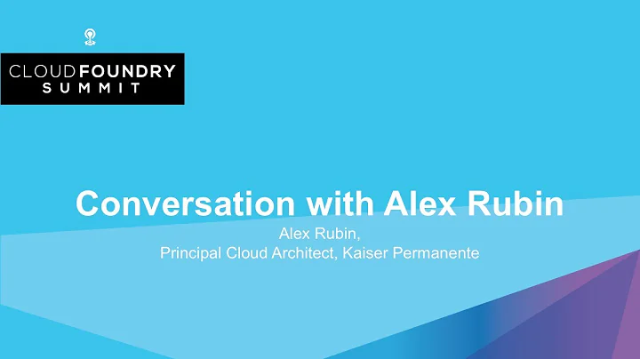 Conversation with Alex Rubin, Principal Cloud Arch...