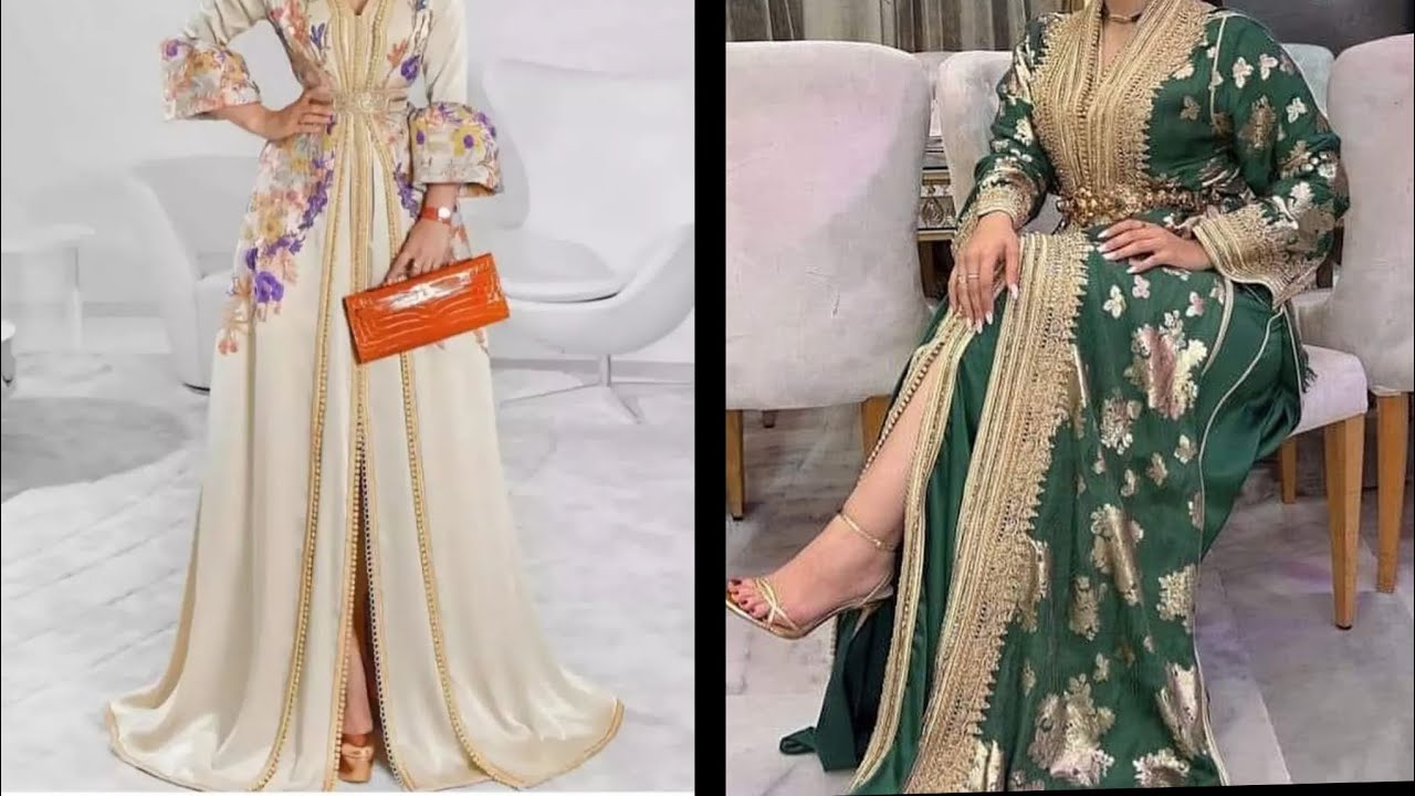 أجي تشوفي أخر مكاين فخياطة القفطان المغربي لسنة 2023#caftan_maroc