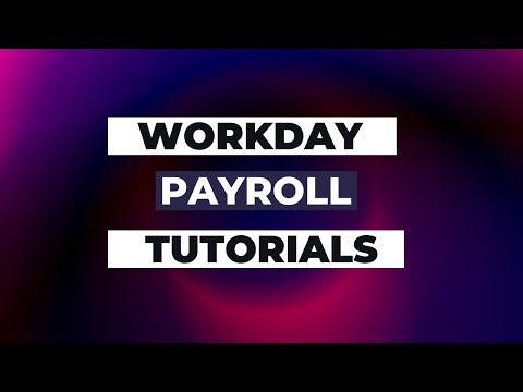 Workday Payroll Tutorials | Workday Payroll Training | Workday Payroll Pay Calculation |