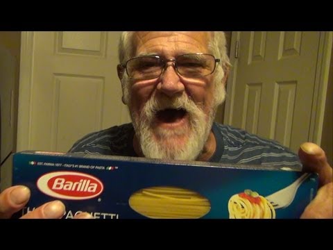 ANGRY GRANDPA HATES BARILLA!!!