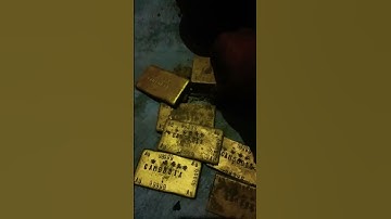 gold bars recovered #shorts #yamashita #treasure