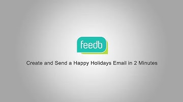 Create and Send a Happy Holidays Email in 2 Minutes