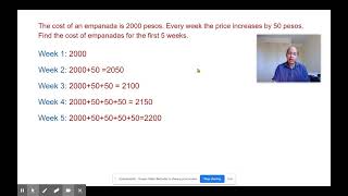 Arithmetic Sequence in Financial math