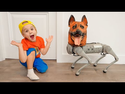 Видео: Крис хочет завести домашнее животное и играет с собакой-роботом