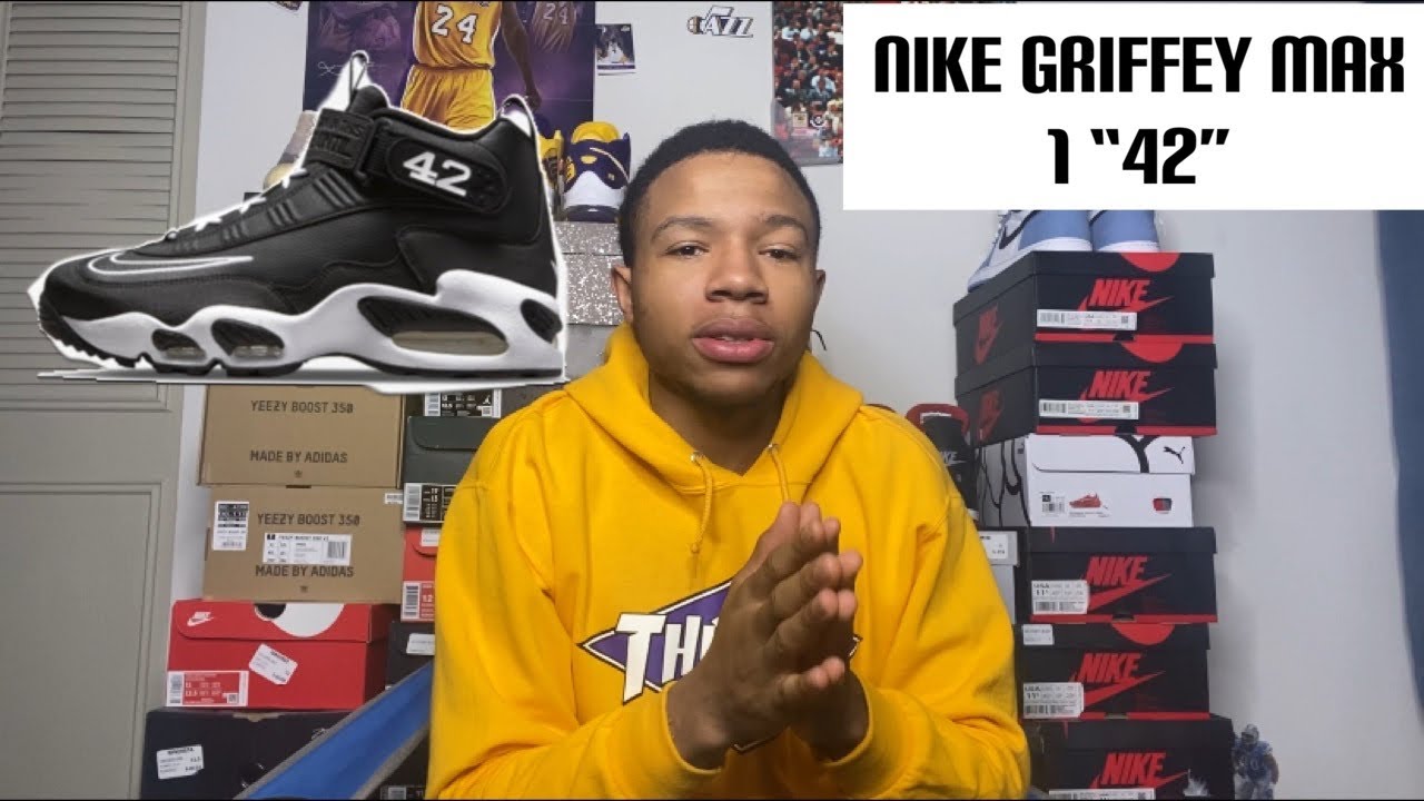 NIKE AIR GRIFFEY MAX 1 “42”! HOW TO COP ! FIRST IMPRESSIONS! LIMITED! -  YouTube