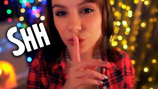 ASMR Shh, Calming You To Sleep 💎 Face Touching, Breathing, Hand Sounds, No Talking