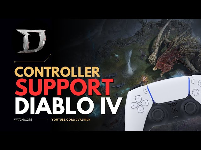 The best way to play Diablo 4 is with a PS5 DualSense controller