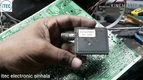 Crt tv   tuner pinout