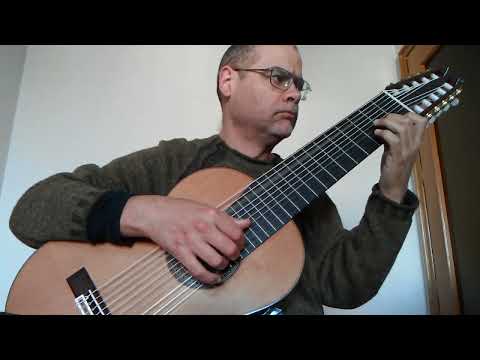 No.2 Lesson by Coste (Méthode complète pour la guitare by Sor and Coste)