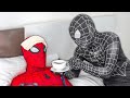 SUPERHERO in real life | Spider-Man Is Sick, And Venom Is Masterchef | Người Nhện ốm, Venom nấu cháo