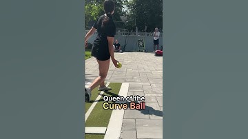 Obsessed with the spin on this pitch #softball #softballpitching #shorts