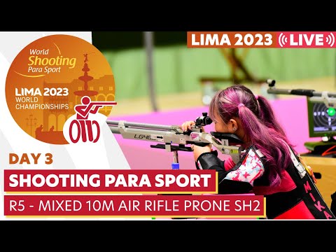 Lima 2023 | Day 3 | R5 - Mixed 10m Air Rifle prone SH2 | WSPS World Championships
