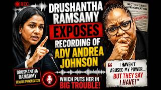 Leaked Recording Raises New Questions About Advocate Andrea Johnson  Ramsamy Reveals Audio