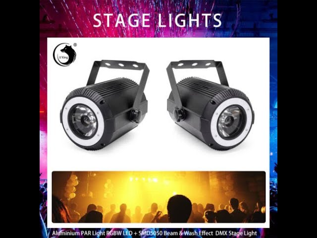 Spot compact LED Cameo QSpot 15 RGBW pour 139