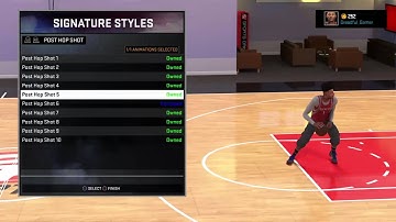 NBA 2K16 | BEST SIGNATURE STYLES & NBA ANIMATION/ATTRIBUTE UPDATE