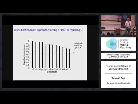 MIT: Seminar 5: Tom Mitchell - Neural Representations of Language