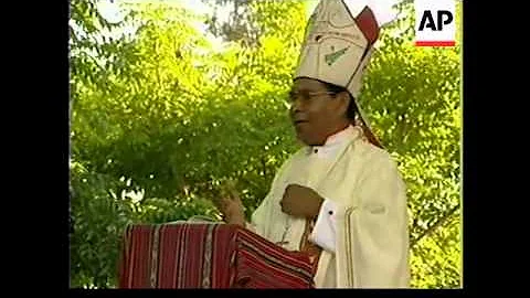 EAST TIMOR: BISHOP CARLOS BELO CALLED FOR CALM