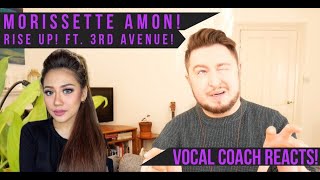 Vocal Coach Reacts! Morissette Ft. 3rd Avenue! Rise Up!