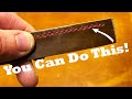 How to Hand Stitch Leather: Get Better, Fast!