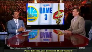 Tim Legler on Game 3 Warriors vs Cavaliers NBA Finals 2018