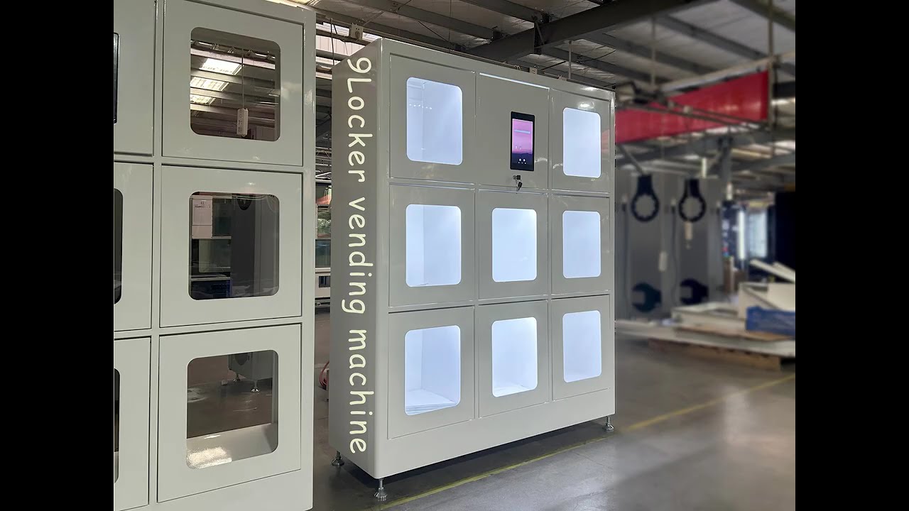 XY Vending Machine——9Locker vending machine.