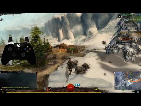 How to play Guild Wars 2 with a gamepad.