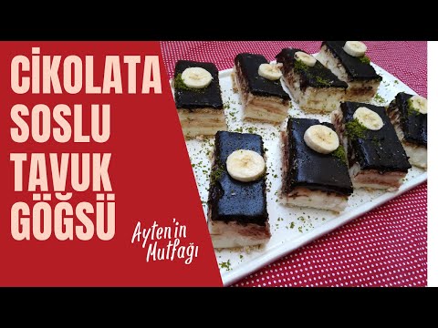 Çikolata Soslu Tavuk Göğsü Tatlısı Nasıl Yapılır? | Ayten'in Mutfağı