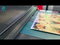 Silk screen cold foil with printing speed demonstration of 3800 sheets per hour#coldfoil