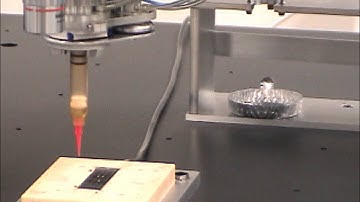 Module assembly demo using gantry - Purdue Physics Dept, June 2011